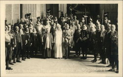 Wedding of Umberto and Maria di Savoia in Vatican Royalty Postcard Postcard