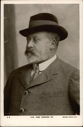 H.M. King Edward VII Royalty Postcard Postcard