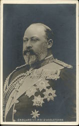 Edward VII - King of England Royalty Postcard Postcard