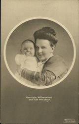 Koningin Wilhelmina and Princess Juliana Royalty Postcard Postcard