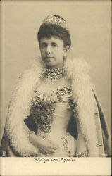 Konigin von Spanien Royalty Postcard Postcard