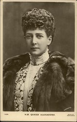 H.M. Queen Alexandra Royalty Postcard Postcard