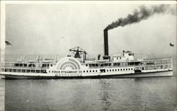 Ship of the Iron Steamboat Company Postcard