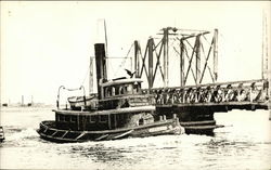 Tug Boat Nellie Belfast, ME Postcard Postcard