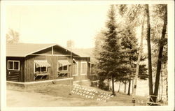 Shorewood Lodge, Squirrel Lake Minocqua, WI Postcard Postcard