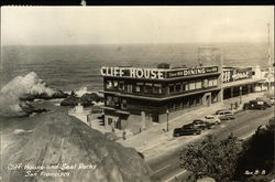 Cliff House and Seal Rocks San Francisco, CA Postcard Postcard