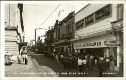 Est. de S. Paulo - Rua 13 de Maio Postcard