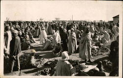 Setif - Le Marche Arabe Postcard Postcard