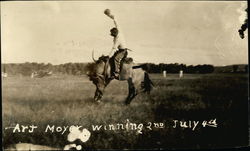 Art Moyer Winning 2nd July 4th Postcard