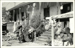 Oldest House in Los California Postcard