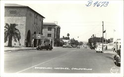 Broadway Needles, CA Postcard Postcard