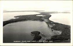 Gladstone, Round, Gull, Hubert & Little Hubert Lakes Minnesota Postcard Postcard