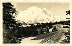 Mount Rainier from Yakima Park Postcard