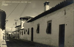 Casa Morrow, Cuernavaca, Mor. Mex. 436 Mexico Postcard Postcard