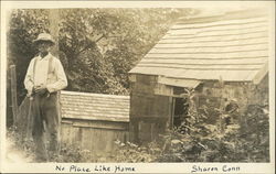 No Place Like Home Sharon, CT Postcard Postcard