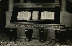 The Library of Congress, The Gutenberg Bible Washington, DC Washington DC Postcard Postcard