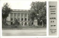 Beadle County Court House Huron, SD Postcard Postcard