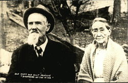 Old Matt and Aunt Mollie, Shepherd of the Hills Postcard