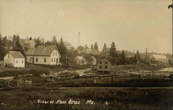 View of Town Postcard