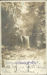 Lincoln Falls Postcard