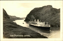 The Panama Canal Postcard Postcard