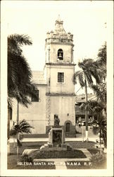 Iglesia Santa Ana Postcard