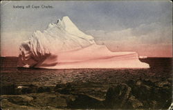 Iceberg Off Cape Charles, Labrador Postcard