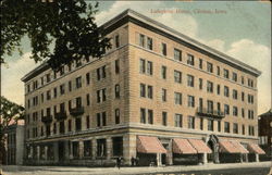 Lafayette Hotel Clinton, IA Postcard Postcard