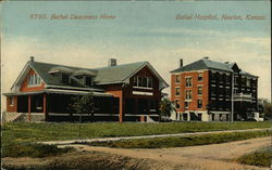 Bethel Deaconess Home and Bethel Hospital Postcard