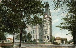 West Side High School Postcard