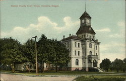 Benton County Court House Corvallis, OR Postcard Postcard