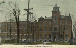 St. Anthony's Hospital Rockford, IL Postcard Postcard