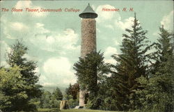 The Stone Tower, Dartmouth College Postcard