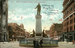 Head of Main Street Postcard