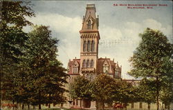 Main Building, Soldiers' Home Postcard