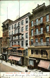 Chinatown, Mott Street New York, NY Postcard Postcard