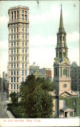 St. Paul Building New York, NY Postcard Postcard