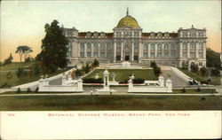 Botanical Gardens Museum, Bronx Park New York, NY Postcard Postcard