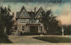 Sigma Alpha Epsilon Lodge, Cornell University Ithaca, NY Postcard Postcard