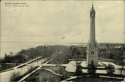 Water Tower Park Milwaukee, WI Postcard Postcard