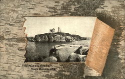 The Nubble Island York Beach, ME Postcard Postcard