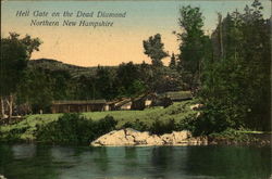 Hell Gate on the Dead Diamond New Hampshire Postcard Postcard