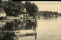 West Point Shore, Lake Boon Hudson, MA Postcard Postcard