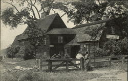 Fairbanks House - Built 1636 Postcard