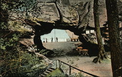 Kuhstall Sachs Schweiz Postcard