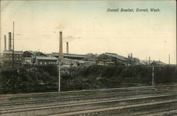 Everett Smelter Washington Postcard Postcard