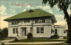 U.S. Soldiers Home - Administration Building Postcard