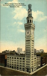 Bromo Setzer Tower Building Postcard