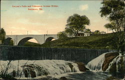 Gwynn's Falls and Edmonson Avenue Bridge Postcard