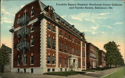 Franklin Square Hospital Postcard